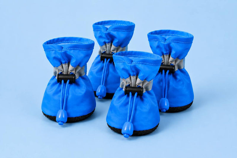 Pawro RainyPaws  Waterproof Anti-Slip Dog Boots (Set of 4)
